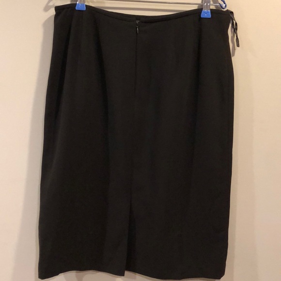 Kasper 2-piece Brown Skirt Set Sz 12 - Picture 3 of 6